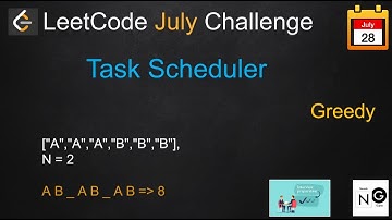 task scheduler | task scheduler leetcode | leetcode 621 | greedy
