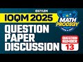 IOQM 2025 Question Paper Discussion | Question Number: 13 | Xylem Maths Olympiad