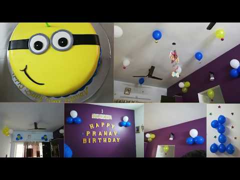 Birthday decoration ideas tamil || Living room tour || Balloon decoration ideas for birthday