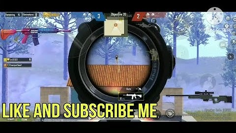 Playing New  M4 AWM ICE WALL WoW mode🤩 | PUBG Mobile