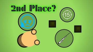 Surviv.io AWM + 15x Scope = 2nd Place?? Epic Sniper Combo! + M249 Is Common Lol (Surviv.io Gameplay)