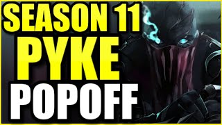 I played my FIRST PLACEMENT of Season 11 as PYKE.... and then this happened ;)