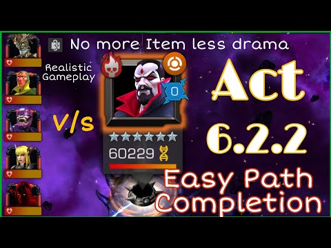 Act 6.2.2 Sinister : Easy path aggressive regeneration : Marvel Contest of Champions