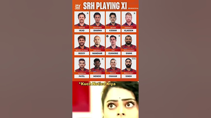 Sunrisers Hyderabad Strongest Playing XI for IPL 2025! How do you feel about this lineup Any changes