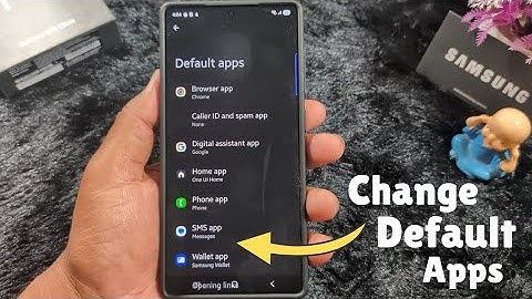 How to Change Default Apps in Samsung Galaxy S25 Ultra/S25 Plus/S25 Edge/S25