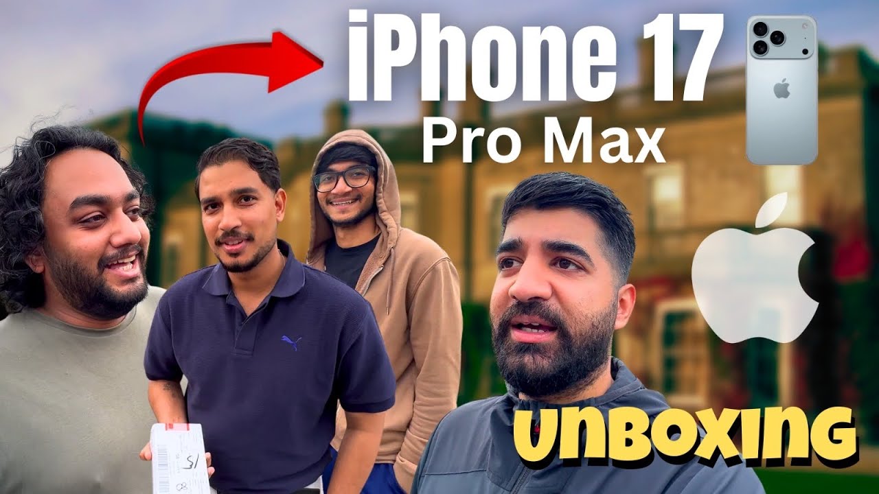 My Friend Bought the New iPhone 17 Pro Max 😱 | Unboxing & First Impressions