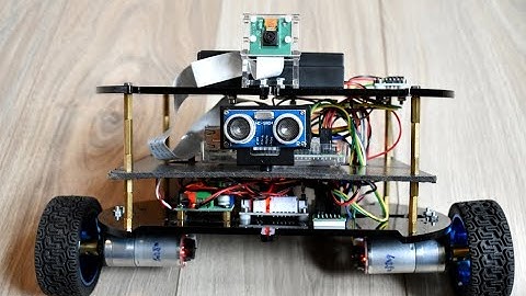 A Homemade Raspberry Pi Self Balancing Robot