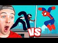 Beckbros react to venom vs spiderman fight animation