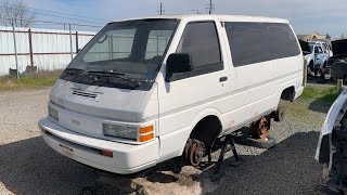 1987 Nissan Van Junkyard Tour