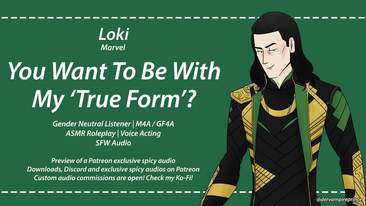 ASMR | Marvel - Loki Shows You His Frost Giant Form [M4A] [Spicy Patreon Preview]