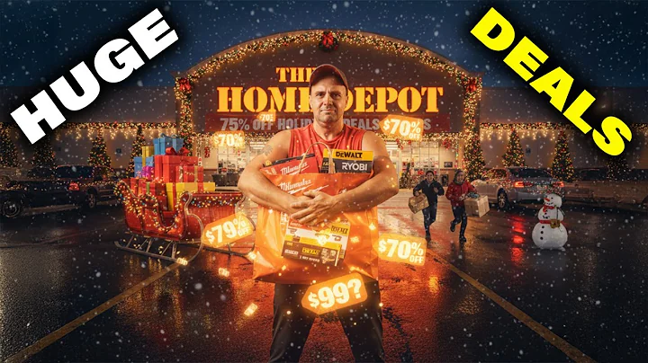 🤯 UP TO 70% OFF Home Depot Black Friday DEALS! Ring, Appliances, Tools, Ryobi, Milwaukee, DeWalt