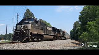 NS trains on the East End District 4/244/25/24