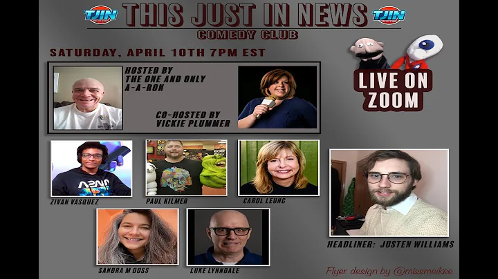 This Just In News Comedy Club April 10, 2021 Show