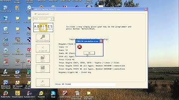 fvdi le  tag  key tool ne marche  pas bien