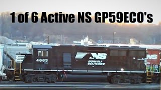 NS GP59ECO #4665 & NS RP-M4C #622