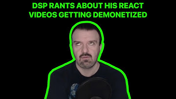 DSP Rants About His React Videos Getting Demonetized