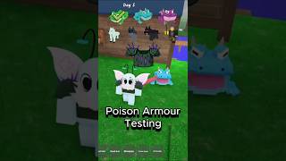 Poison Armour testing 🐸 99 nights in the forest #99nightsintheforest #99nights #roblox