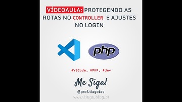 PHP - ROTAS PROTEGIDAS COM AUTENTICAÇÃO DE USUÁRIOS