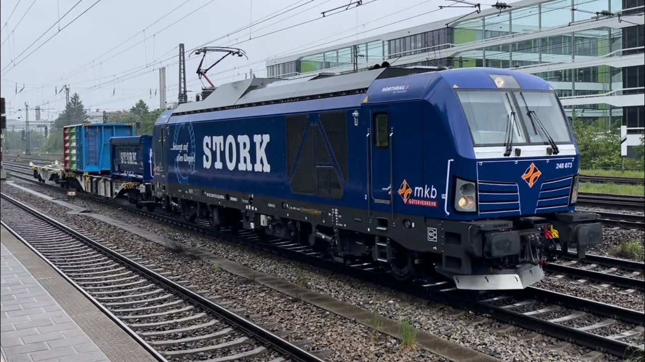 🇩🇪 Zugverkehr/Trains at Heimeranplatz 08.05.24