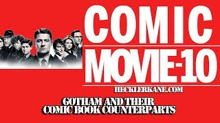 How Does the Gotham TV Series Compare to the Comic Books