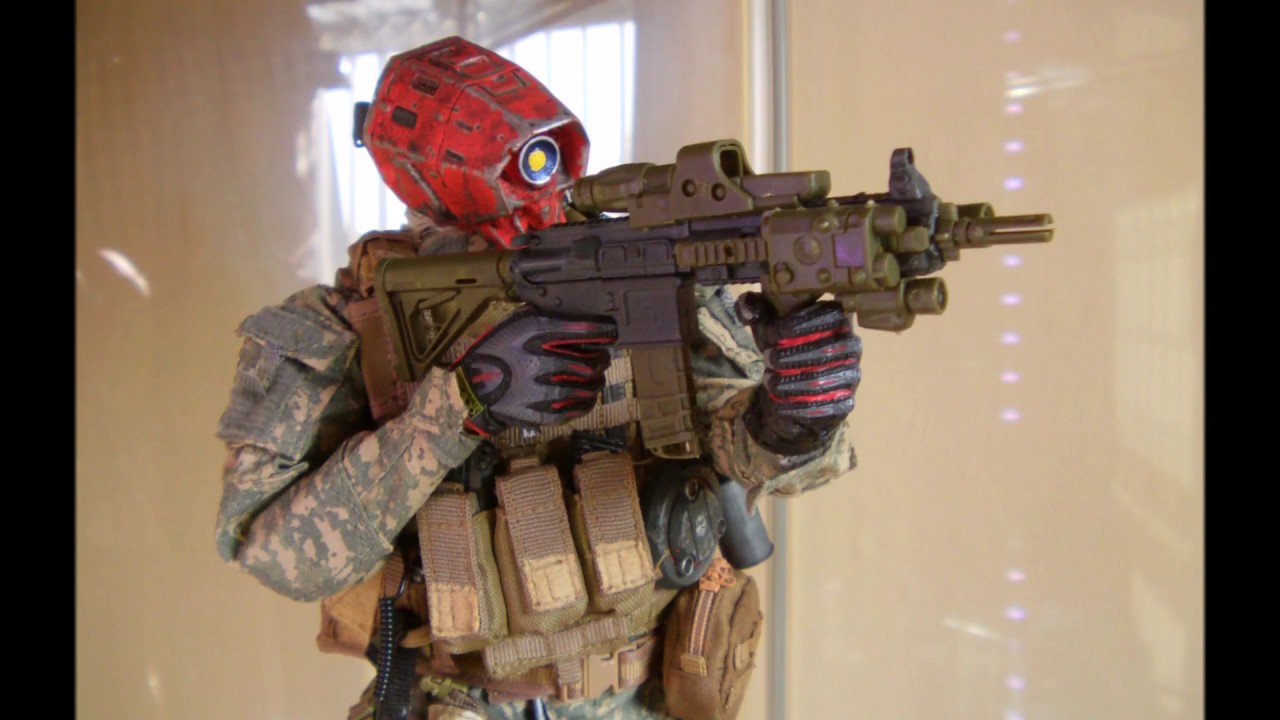 Devil Toys War Of Order WOO Secret Trooper Navy Seal Red Cell Kitbash