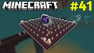I MADE  MOST EASY  WITHER SKELETON FARM | MINECRAFT SURVIVAL SERIES #41