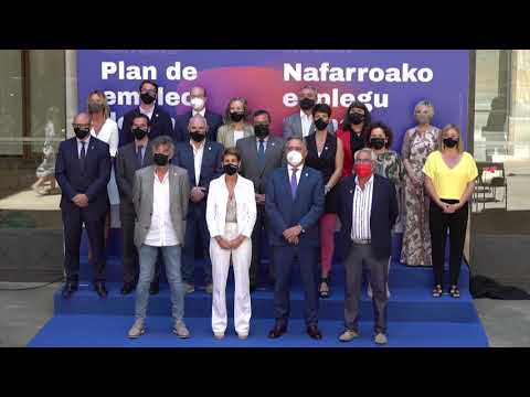 Presentaci&oacute;n del Plan de Empleo de Navarra 2021-2024