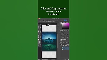 How to extend a Background Image using AI in Adobe Photoshop 2025 #graphicdesigntutorials #shorts