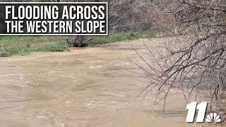 Colorado's western slope is dealing with flooding across the area