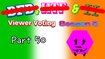 BFB, HTF & II Viewer Voting Season 5 Part 50