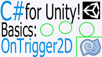 Unity C# Tutorial - Basics: OnTriggerEnter2D,  OnTriggerStay2D and  OnTriggerExit2D