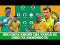 LIVE HIKI HAPA KIKOSI CHA KWANZA CHA YANGA SC DHIDI YA NAMUNGO FC LIGI KUU NBC
