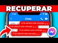 Recuperar Mensajes Eliminados En Messenger (2026) | Guía Completa