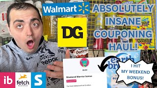 ABSOLUTELY INSANE IBOTTA COUPONING HAUL! ~ WALMART & DOLLAR GENERAL ~ I HIT MY WEEKEND BONUS (4/20) by OhioValleyCouponer 5,205 views 4 weeks ago 12 minutes, 26 seconds