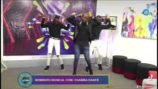 Cuamba Dance com os seus bailarinos cuambistas no programa Ku-Kina