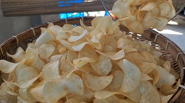 PROSES PEMBUATAN KERIPIK SINGKONG YANG RENYAH LAYAK UNTUK DIJUAL