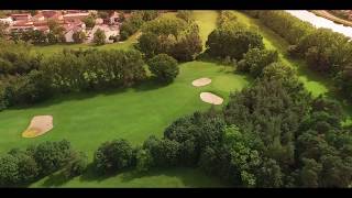 Flying over Golf Course and Lake|| Drone footage || DJI Phantom 3