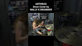 Energetic Drum Performance of ANTHRAX's Indians🥁🎸