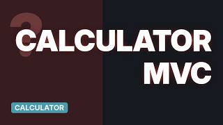 Simple Python calculator applying MVC (2 Solutions!!)