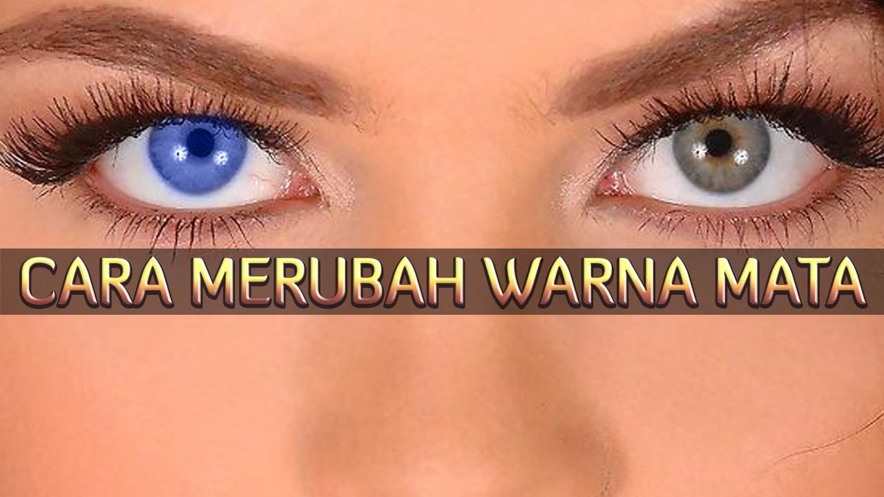 Photoshop | Cara Merubah Warna Mata - YouTube