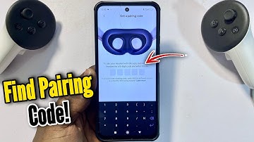 How to Find the 5 Digit Pairing Code on Meta Quest 3S
