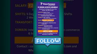 How to Join Teleperformance Mumbai | HSC &amp; Graduates Apply Now #jobalert
