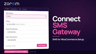 How to Connect an SMS Gateway in SMS for WooCommerce