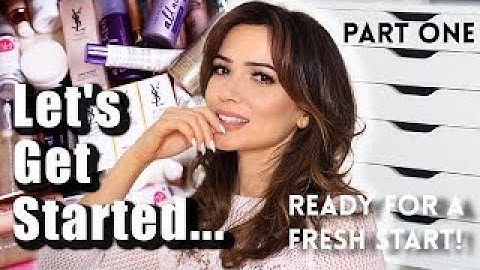 Decluttering Makeup Collection | Part One Primer + Setting Spray