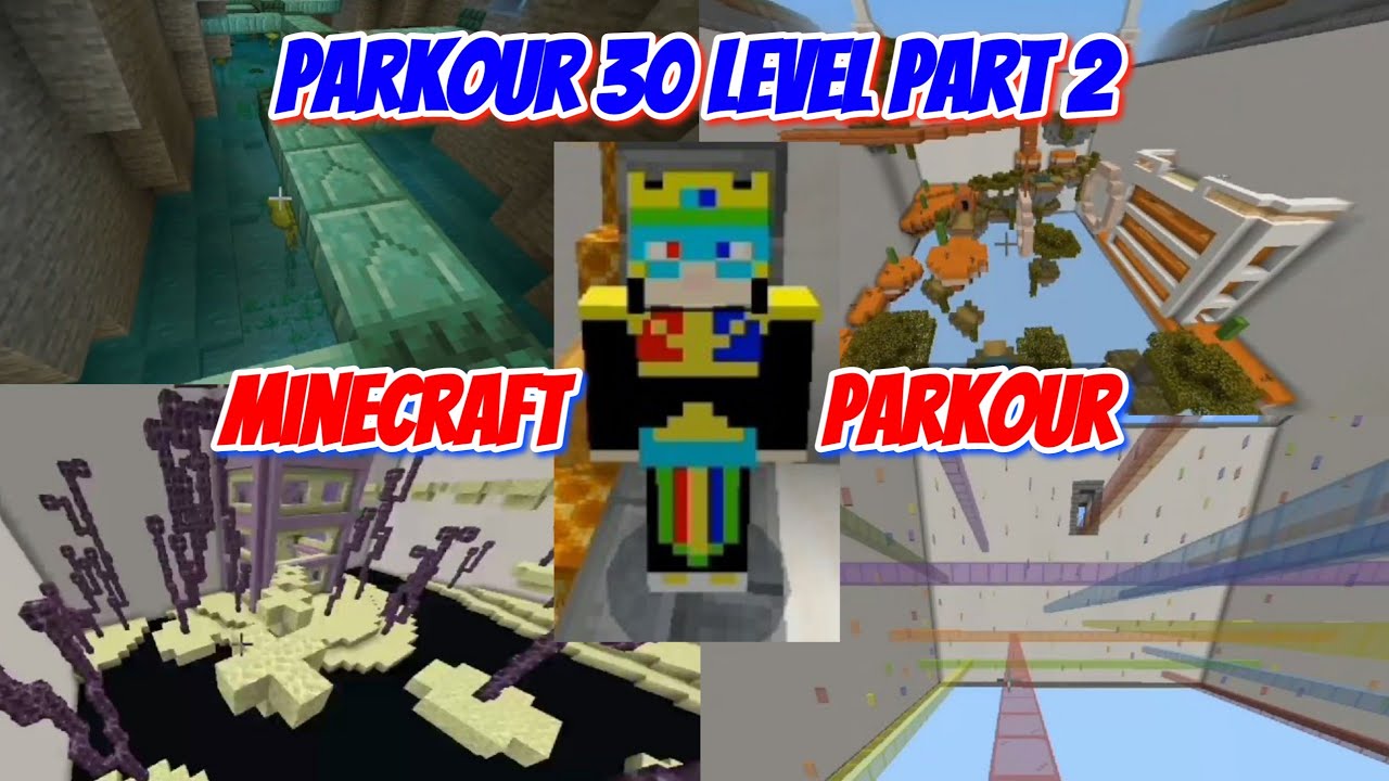 Minecraft Map Parkour 30 Level Part 2 - Minecraft Parkour Indonesia ...