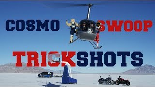 Salt Flats Trickshots | with BYU and Utah Rivalry Mascots