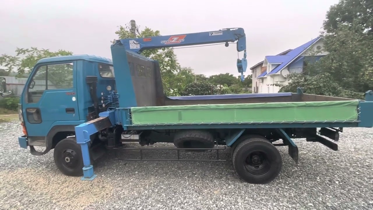 Mitsubishi Canter 1992 год (самосвал, кран)