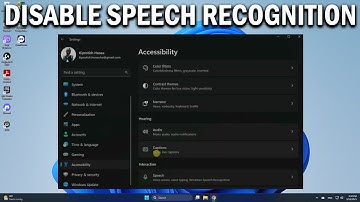 How To Turn Off or Disable Speech Recognition in Windows 11 - Easy Fix