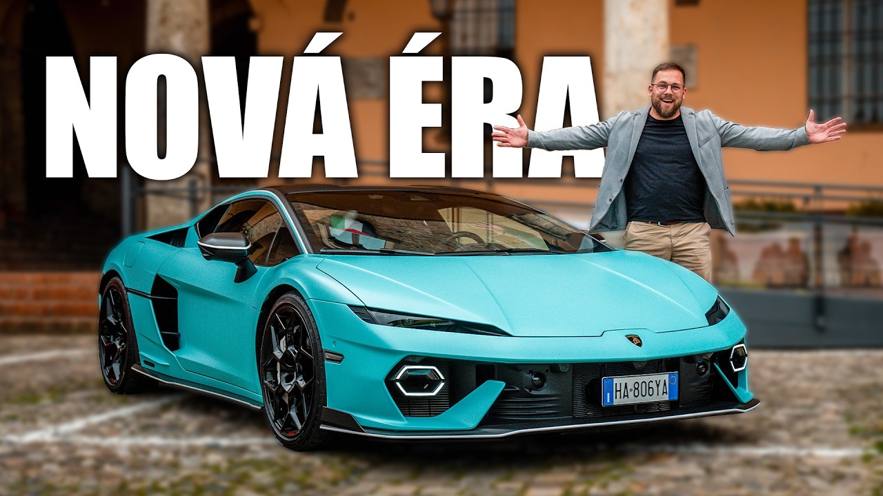 PRVNÍ JÍZDA: Lamborghini Temerario - Extrémní Motor a Více Hravosti!