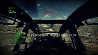 Apache Air assault demo part 1/3 Training mission gameplay
